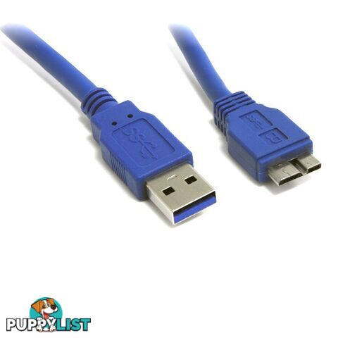 USB A Male to Micro-USB B Male