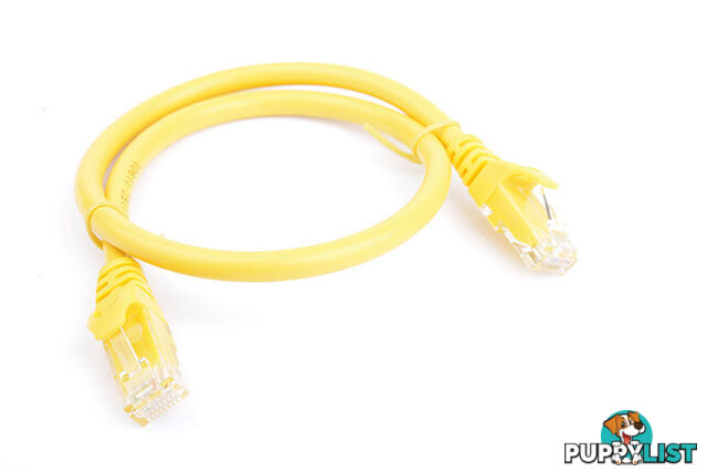 Cat 6A Net 0.5m YEL