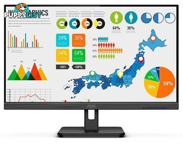 AOC 23.8&#8243; IPS FHD DP,HDMI,VGA