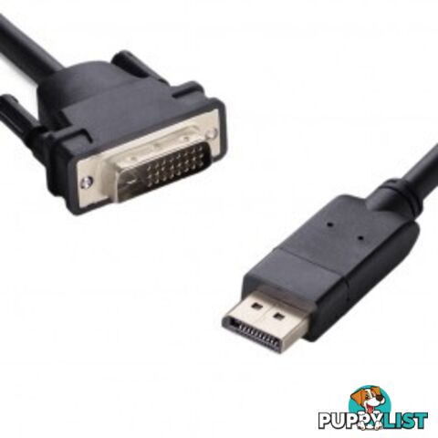 DisplayPort to DVI Cable 1.8m