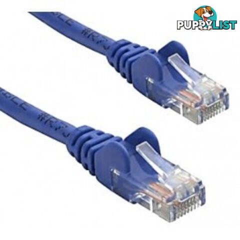 Cat 6A Net 1m Blue