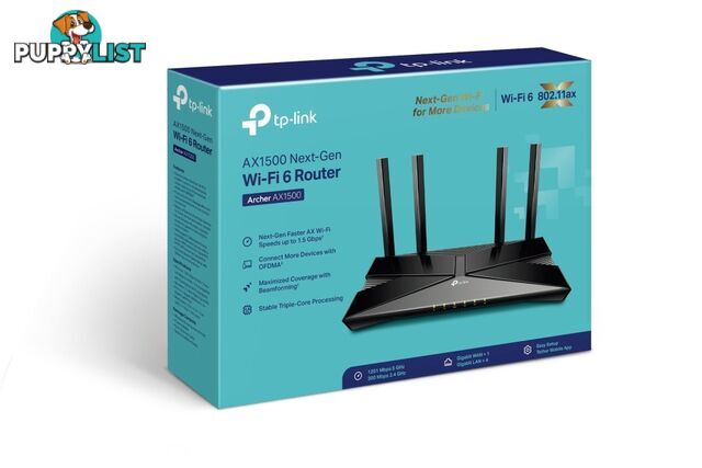 TP-Link AX1500 Wi-Fi 6 Router