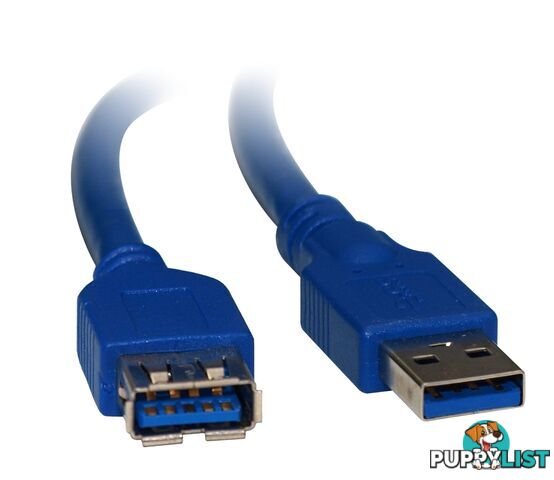 USB 3.0 Ext Cable A-A M-F 1M