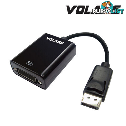 Volans DisplayPort to DVI Male