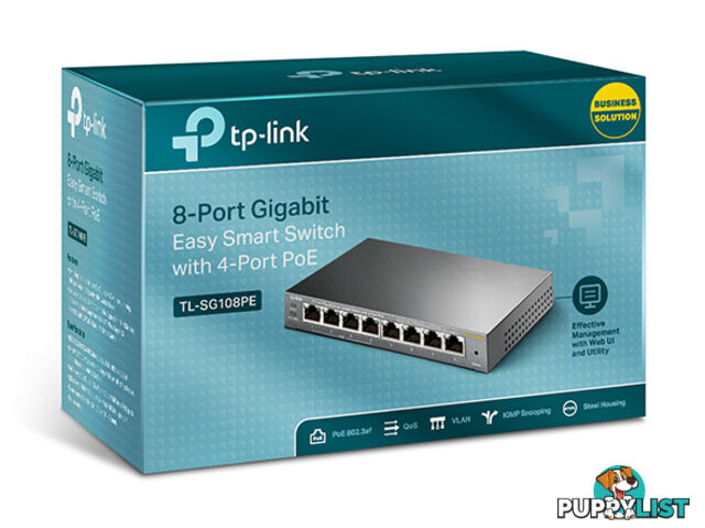 TP-Link 8 Port Gigabyte 4 PoE