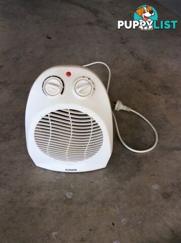 Heater with fan