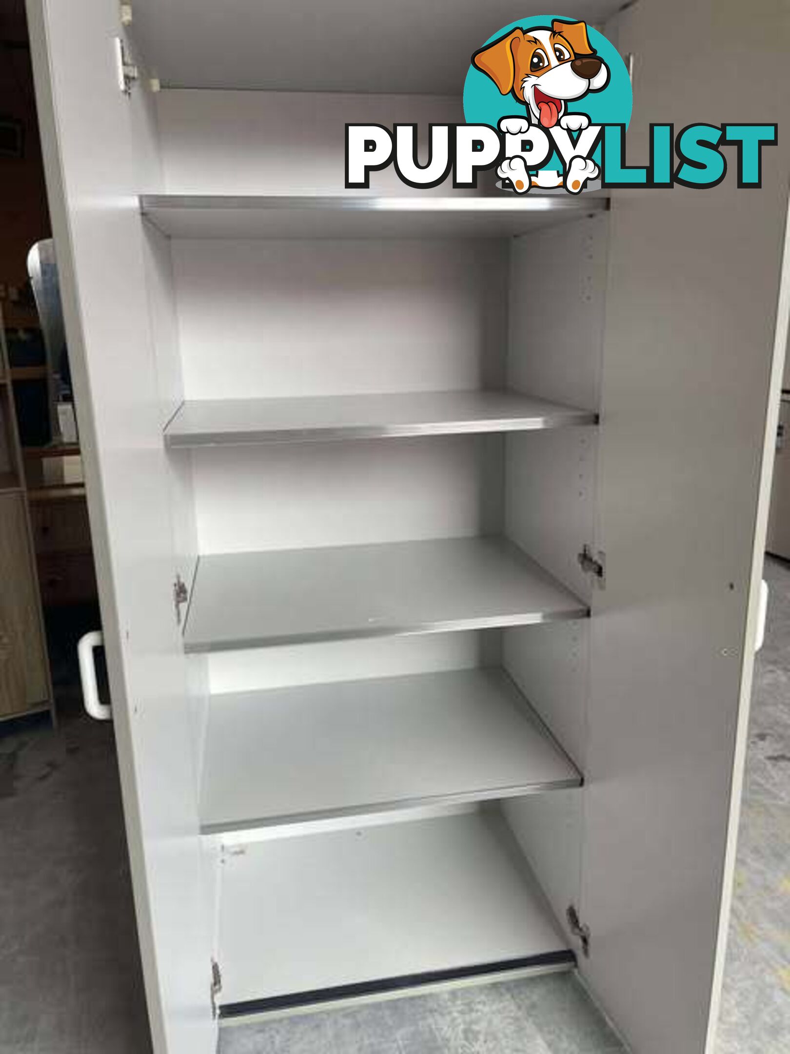 Grey Office Cabinet with Adjustable  Shelves - Embleton,Perth