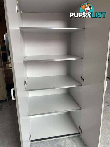 Grey Office Cabinet with Adjustable  Shelves - Embleton,Perth
