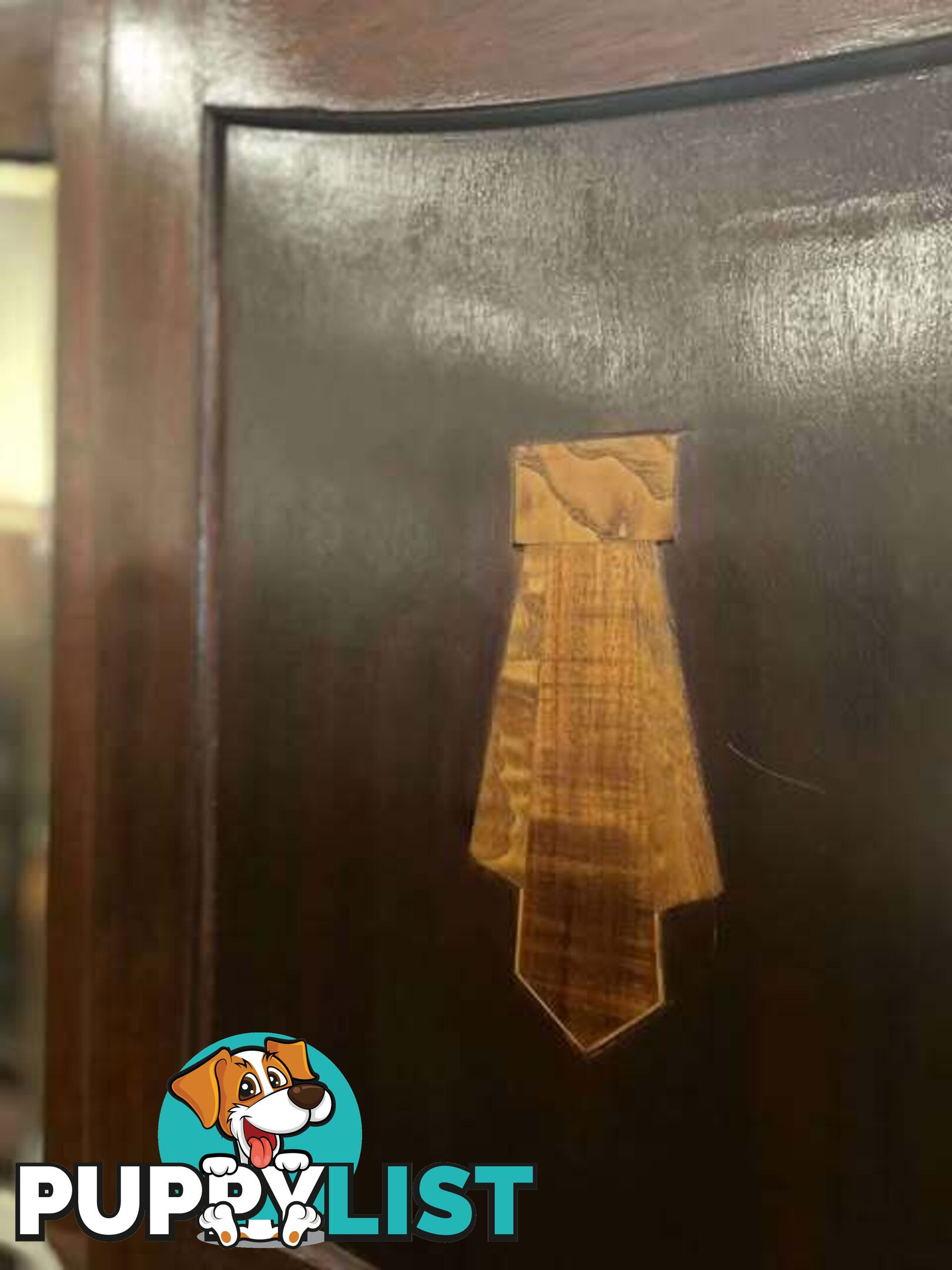Vintage art deco wardrobe with bevelled mirror - Embleton,Perth