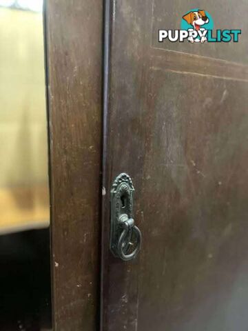 Vintage Wardrobe with Bevelled Mirror - Embleton,Perth