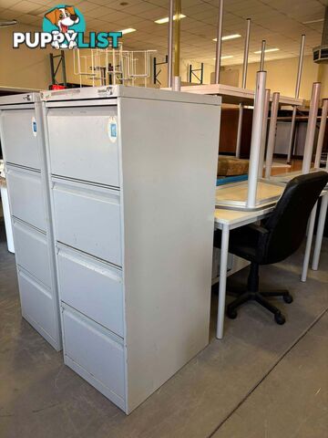 4-Drawer Vertical Filing Cabinet- NO KEY