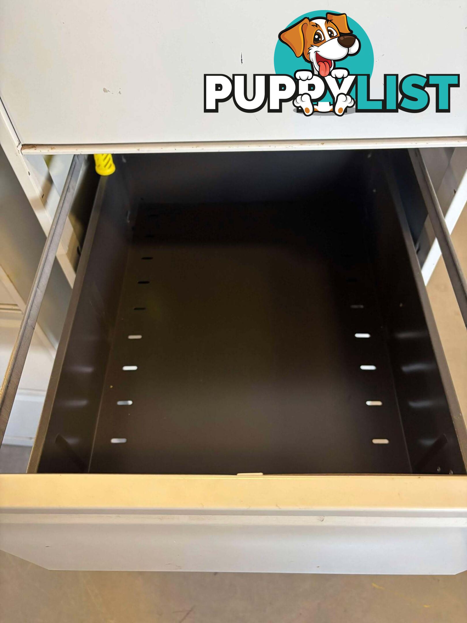 4-Drawer Vertical Filing Cabinet- NO KEY