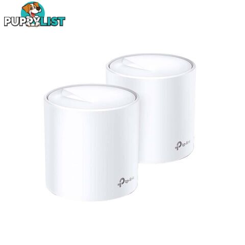 TP-Link Deco X20(2-pack) AX1800 Whole Home Mesh Wi-Fi 6 System