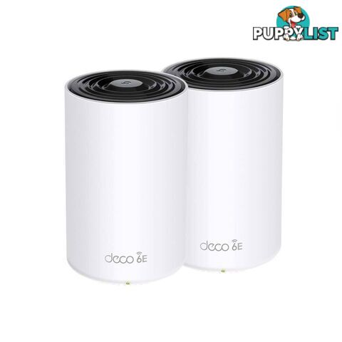 TP-Link Deco XE75 Pro(2-pack) AXE5400 Tri-Band Mesh Wi-Fi 6E System