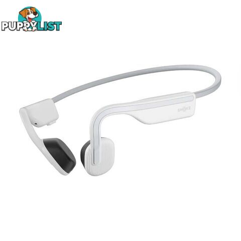 Shokz OpenMove Wireless Bone Conduction Open-Ear Headphones - White