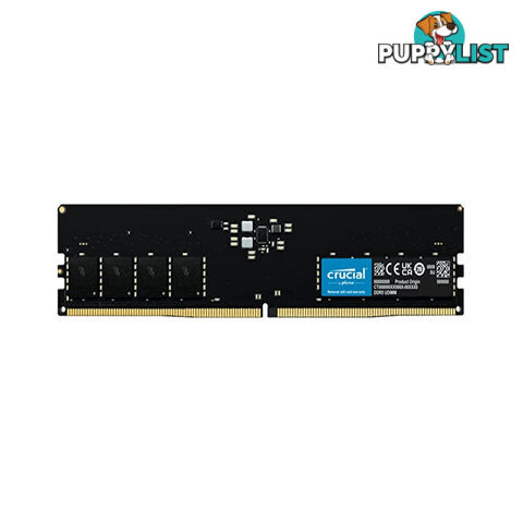 Crucial 32GB 1x 32GB DDR5 4800MHz Memory[CT32G48C40U5]