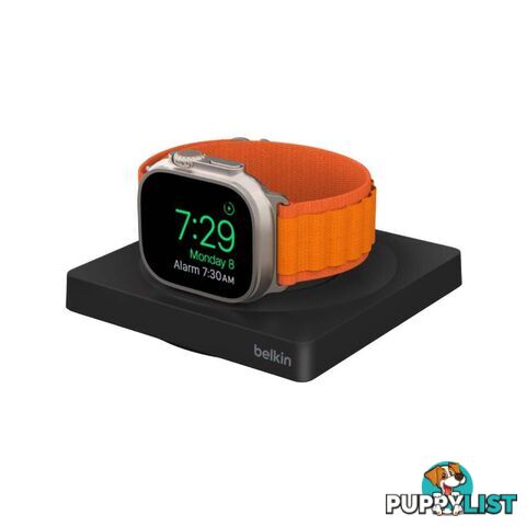 Belkin Boostcharge Pro Portable Wireless Fast Charger For Apple Watch Black