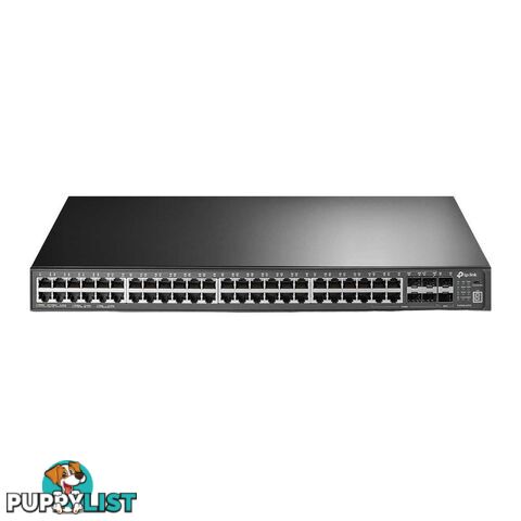 TP-Link T3700G-52TQ JetStream 52-Port Gigabit Stackable L3 Managed Switch