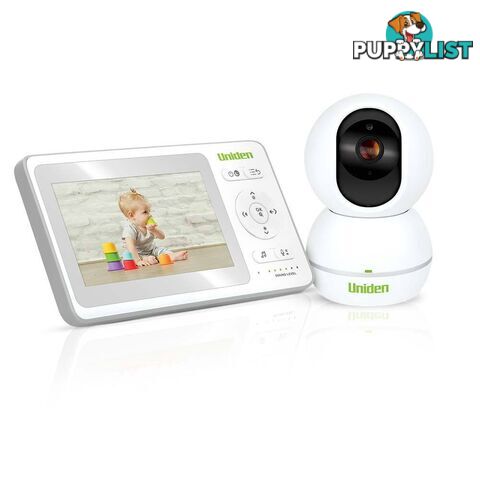 Uniden BW4151 4.3in Digi Wireless Baby Monitor  With Pan & Tilt Camera