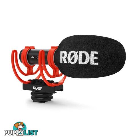 Rode VideoMic GO II Lightweight Directional On-Camera Microphone (VMGOII)