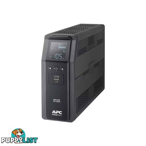 APC Back UPS PRO BR 1200VASINEWAVE8 OUTLETS AVR LCD INTERF [BR1200SI]