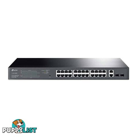 TP-Link TL-SG1428PE 28-Port Gigabit Easy Smart Switch w24-Port PoE+ 2SFP Up to 250W