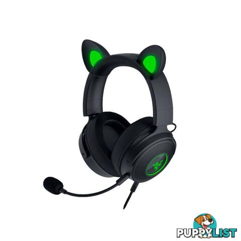 Razer Kraken Kitty V2 Pro Wired RGB Headset with Interchangeable Ears - Black RZ04-04510100-R3M1