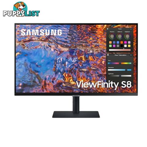 Samsung ViewFinity S80PB 32in UHD HDR IPS USB-C Hub Business Monitor LS32B800PXEXXY