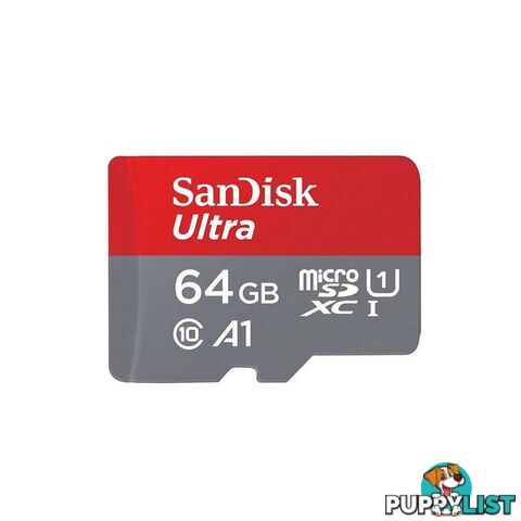 SanDisk 64GB Micro SDHC 100Mb/s AU Stock