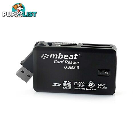 mbeat USB 2.0 All In One SD Card Reader