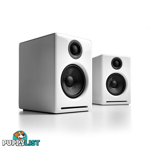 Audioengine A2+ Wireless Desktop Speakers - Gloss White