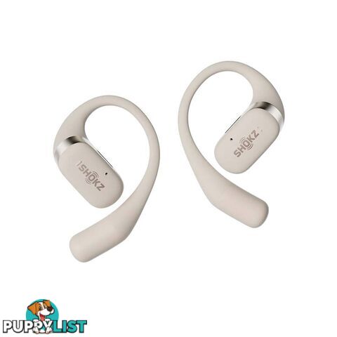 Shokz OpenFit True Wireless Open-Ear Bluetooth Headphones - Beige