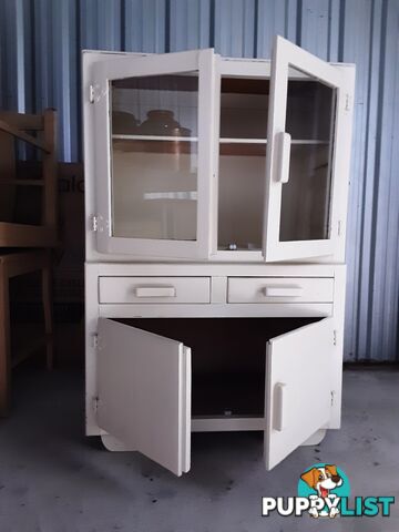 Child's wooden kitchen cabinet