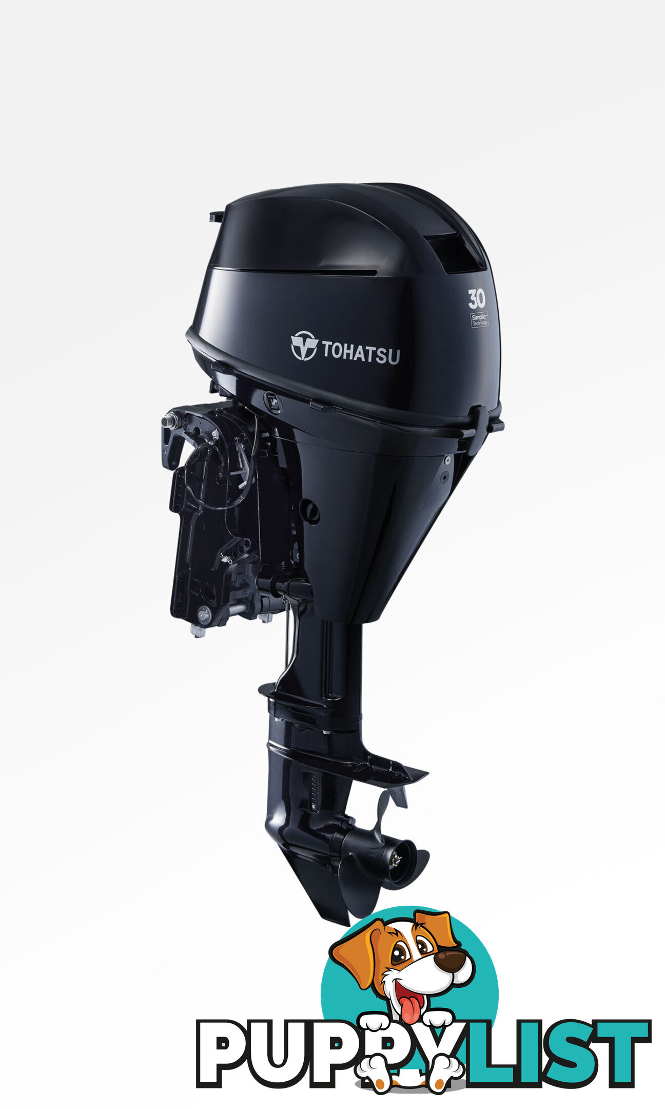 TOHATSU MFS30C S SHORT SHAFT MANUAL START, 4STROKE, 15" SHAFT  BATTERYLESS EFI