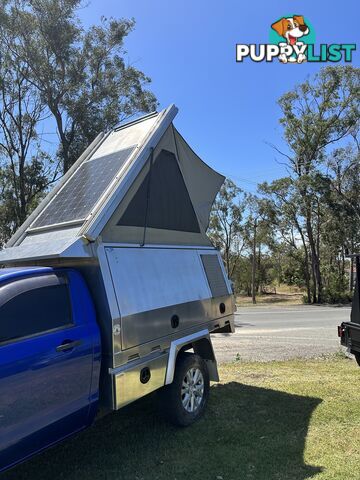 Alloy single cab Dam steel canopy