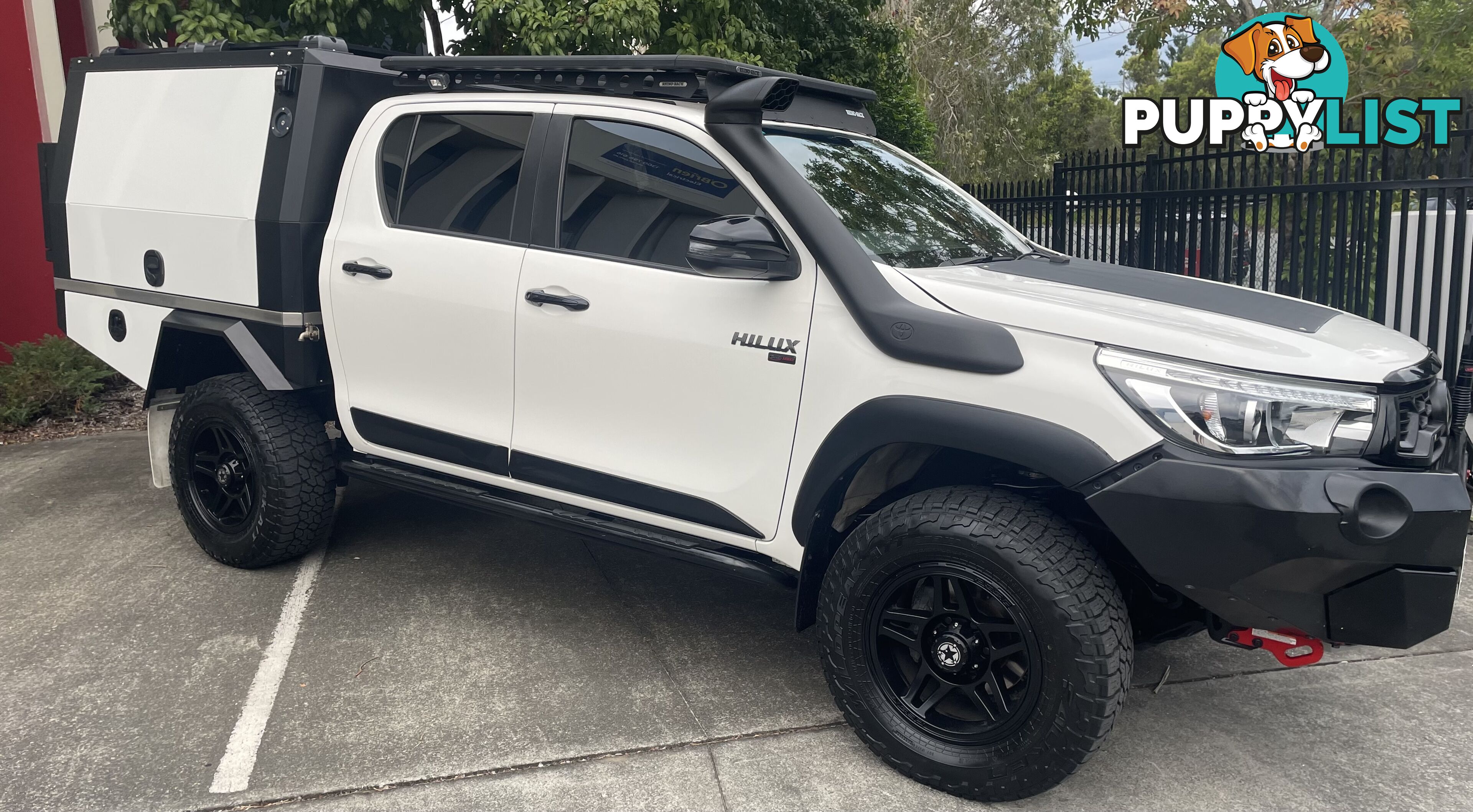 2019 Toyota Hilux Dual Cab Ute with Canopy Rugged X Ute Manual