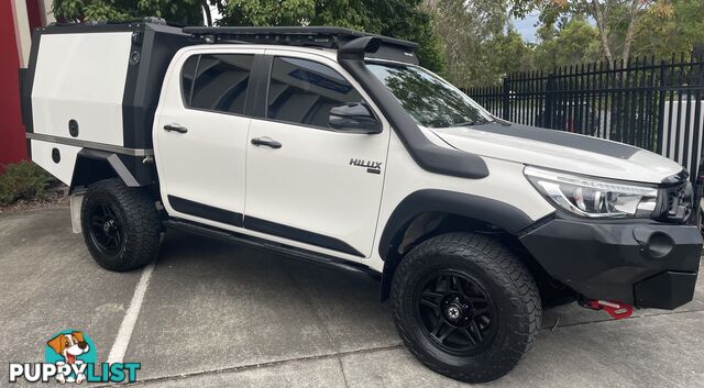 2019 Toyota Hilux Dual Cab Ute with Canopy Rugged X Ute Manual