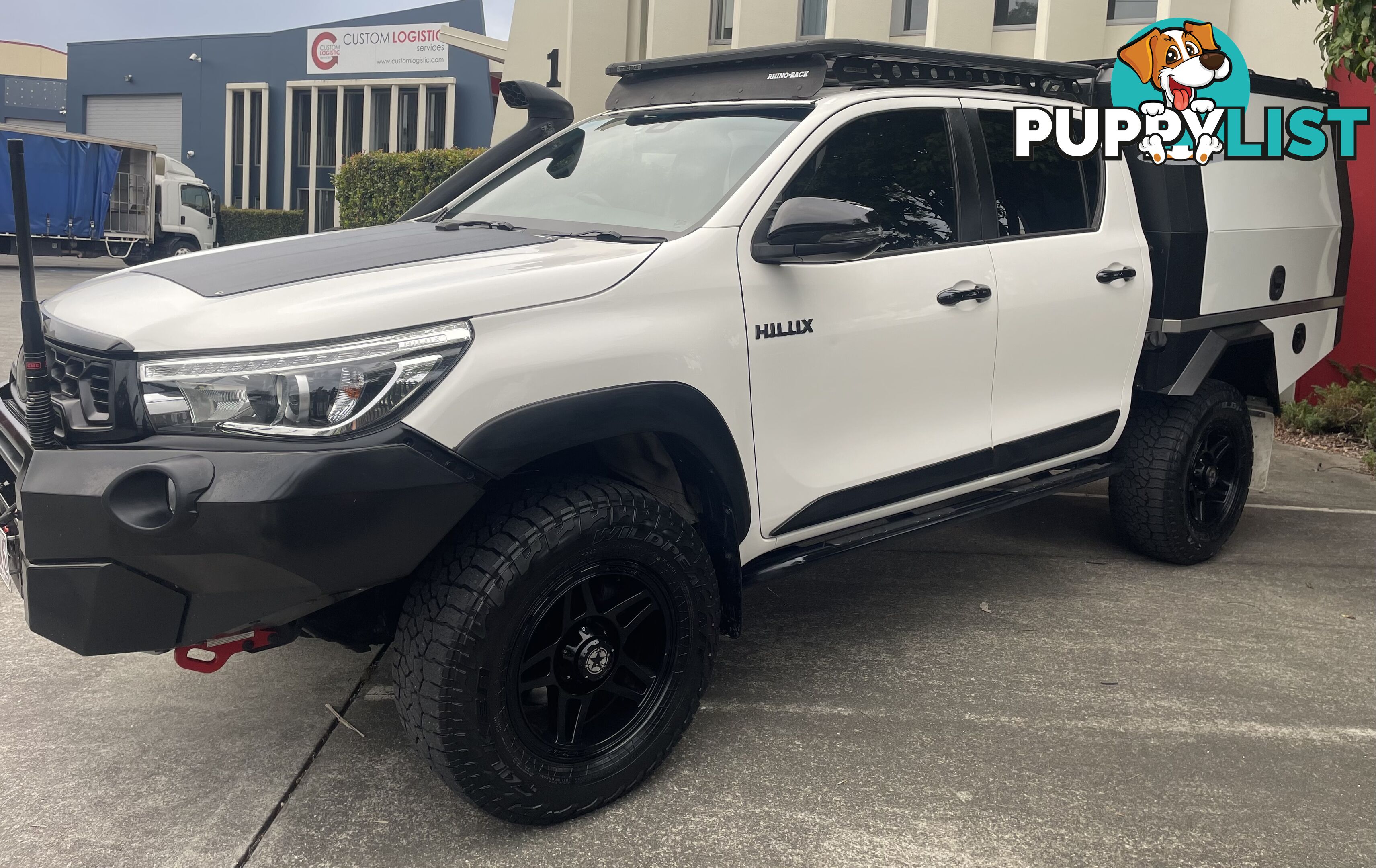 2019 Toyota Hilux Dual Cab Ute with Canopy Rugged X Ute Manual