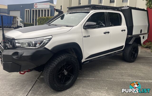 2019 Toyota Hilux Dual Cab Ute with Canopy Rugged X Ute Manual