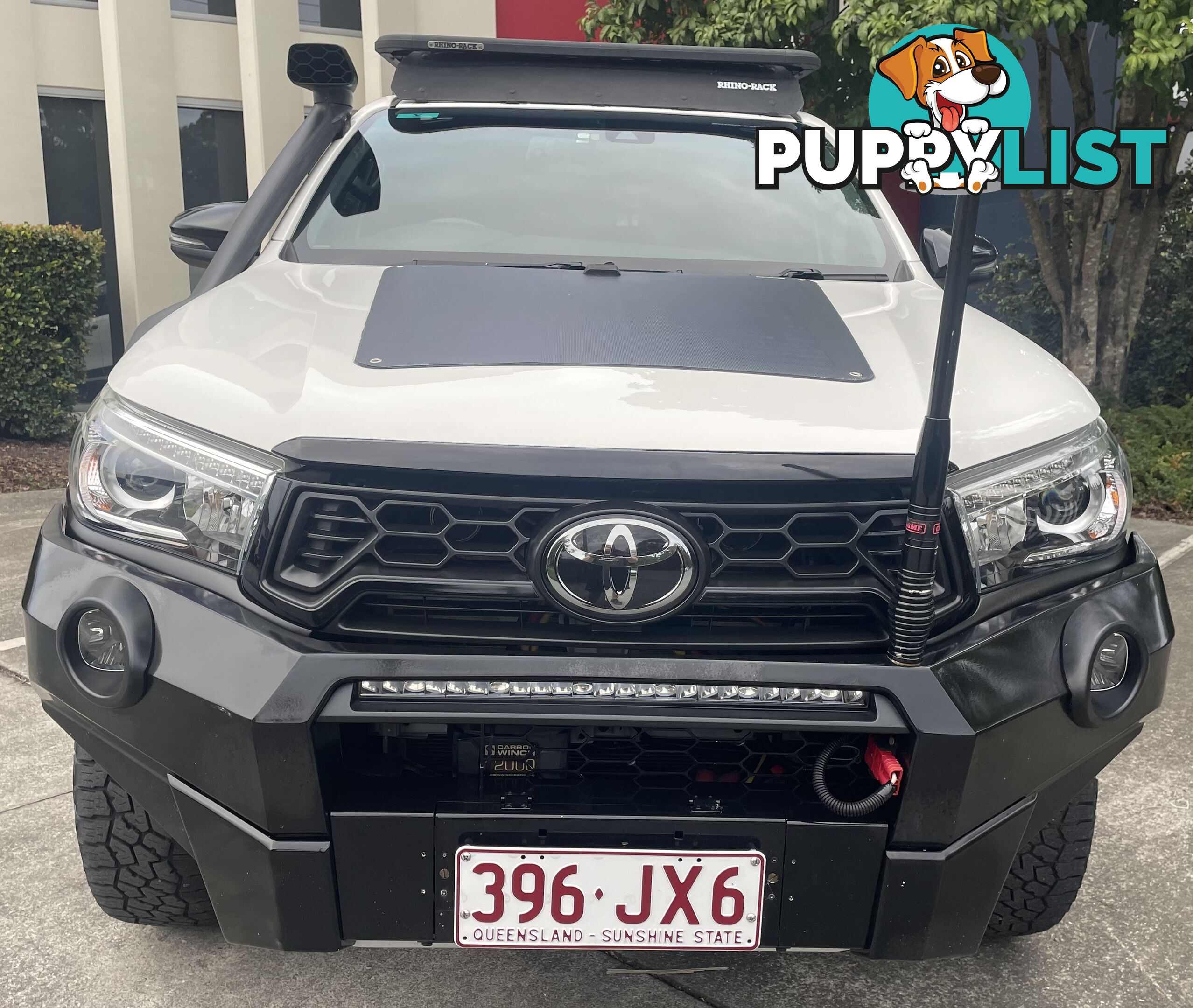 2019 Toyota Hilux Dual Cab Ute with Canopy Rugged X Ute Manual