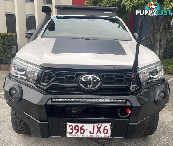 2019 Toyota Hilux Dual Cab Ute with Canopy Rugged X Ute Manual