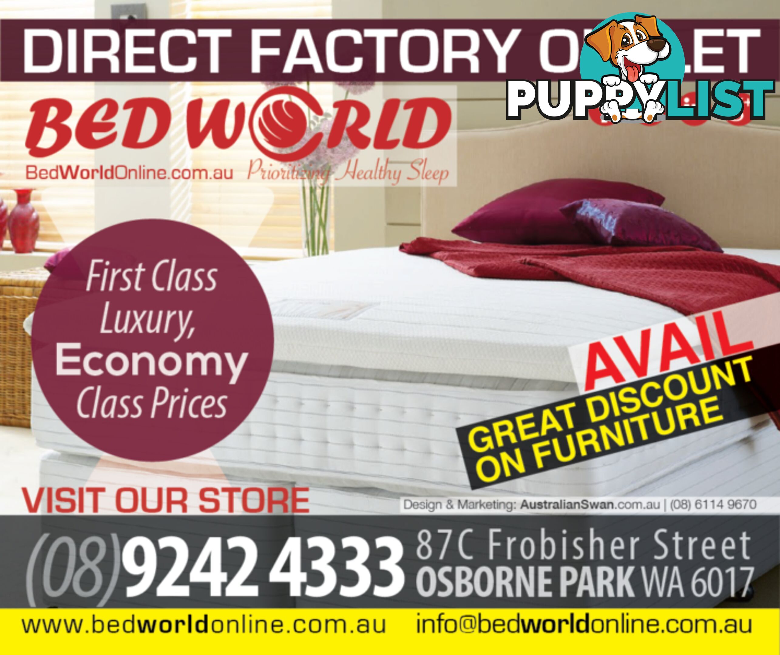 QUEEN LATEX MATTRESS - BRAND NEW