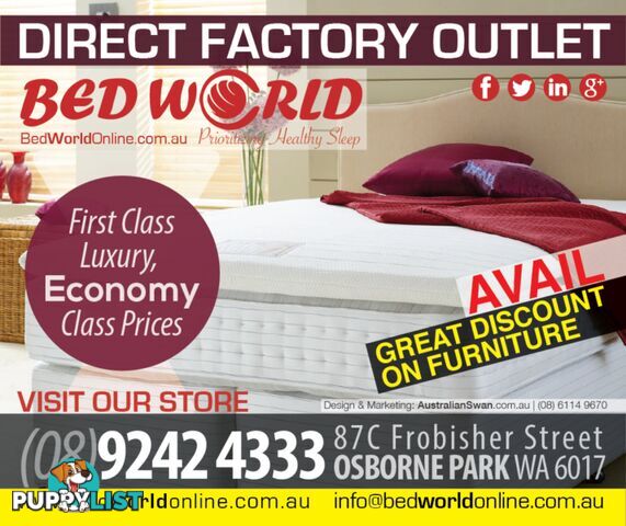 QUEEN LATEX MATTRESS - BRAND NEW