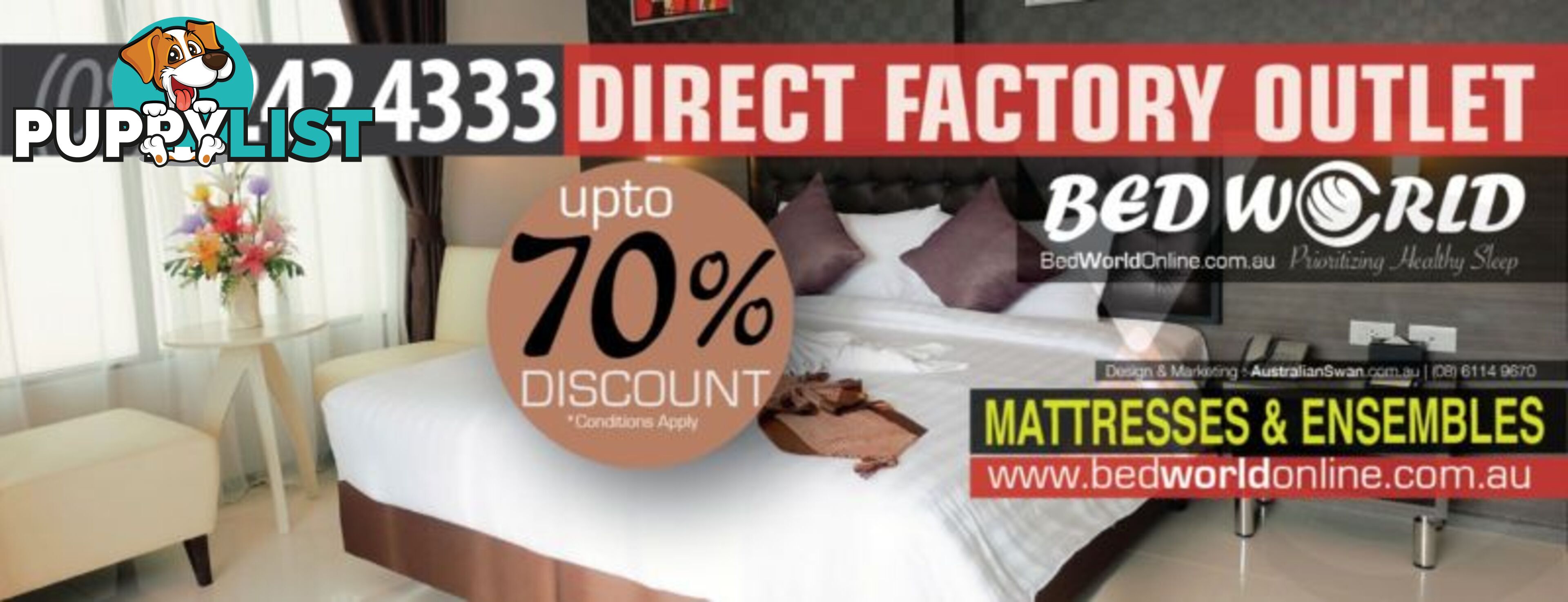 MATTRESS DOUBLE - PILLOW TOP - BRAND