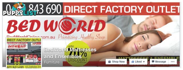 MATTRESS ORTHOPEDIC QUEEN COMFY- BRAND NEW RELEASE