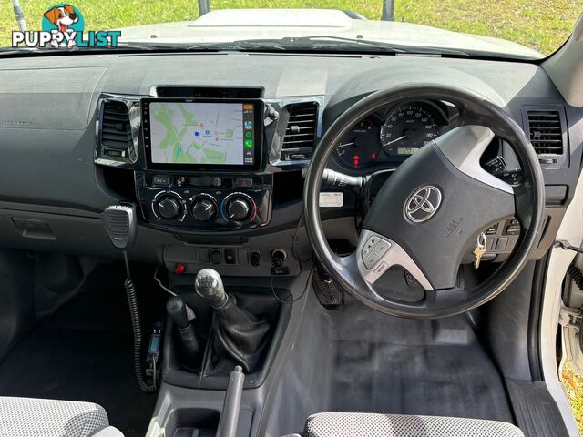 2013 Toyota Hilux Ute Manual