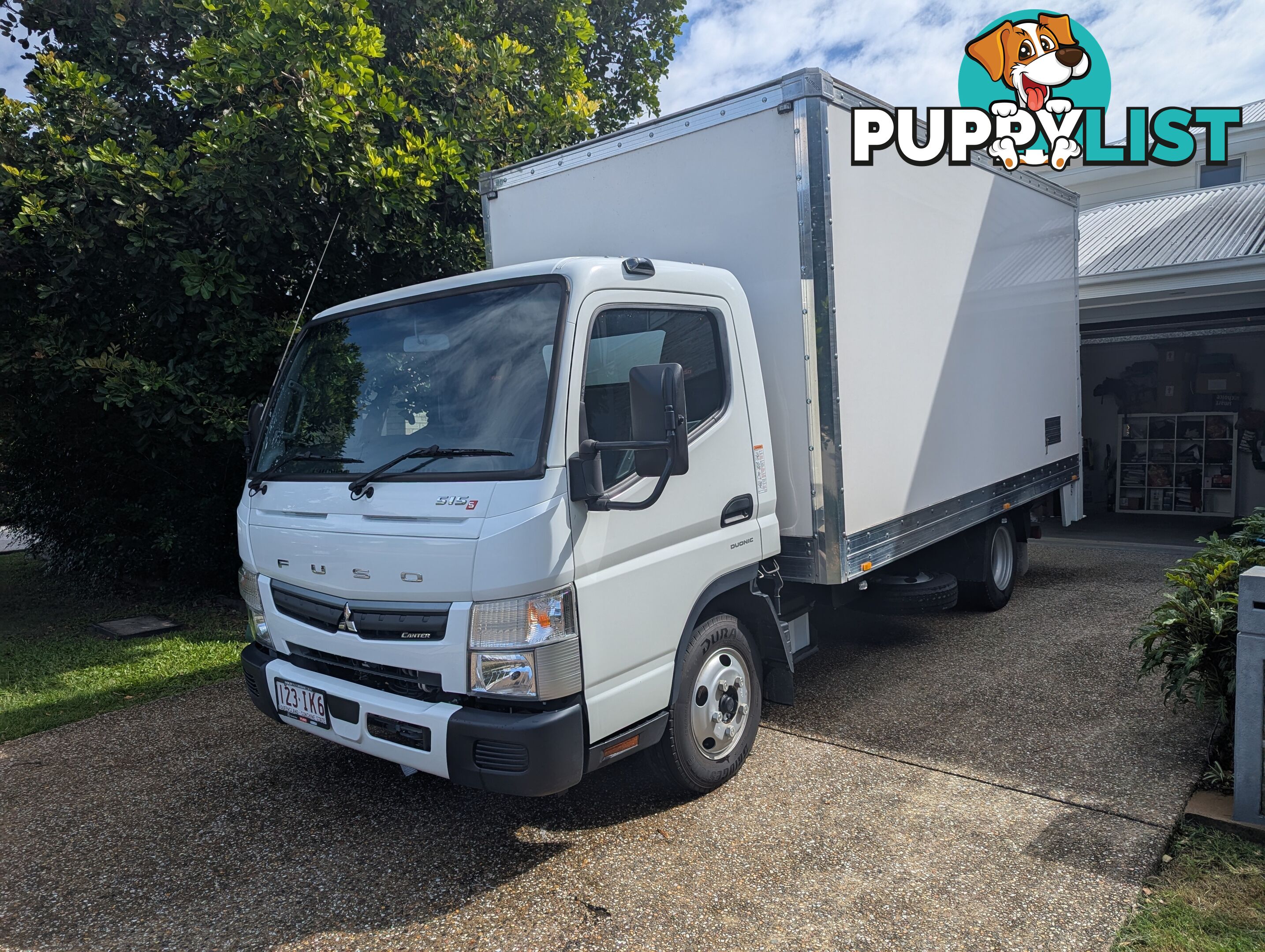 2024 Mitsubishi Fuso Canter 515 Wide Pantech Truck