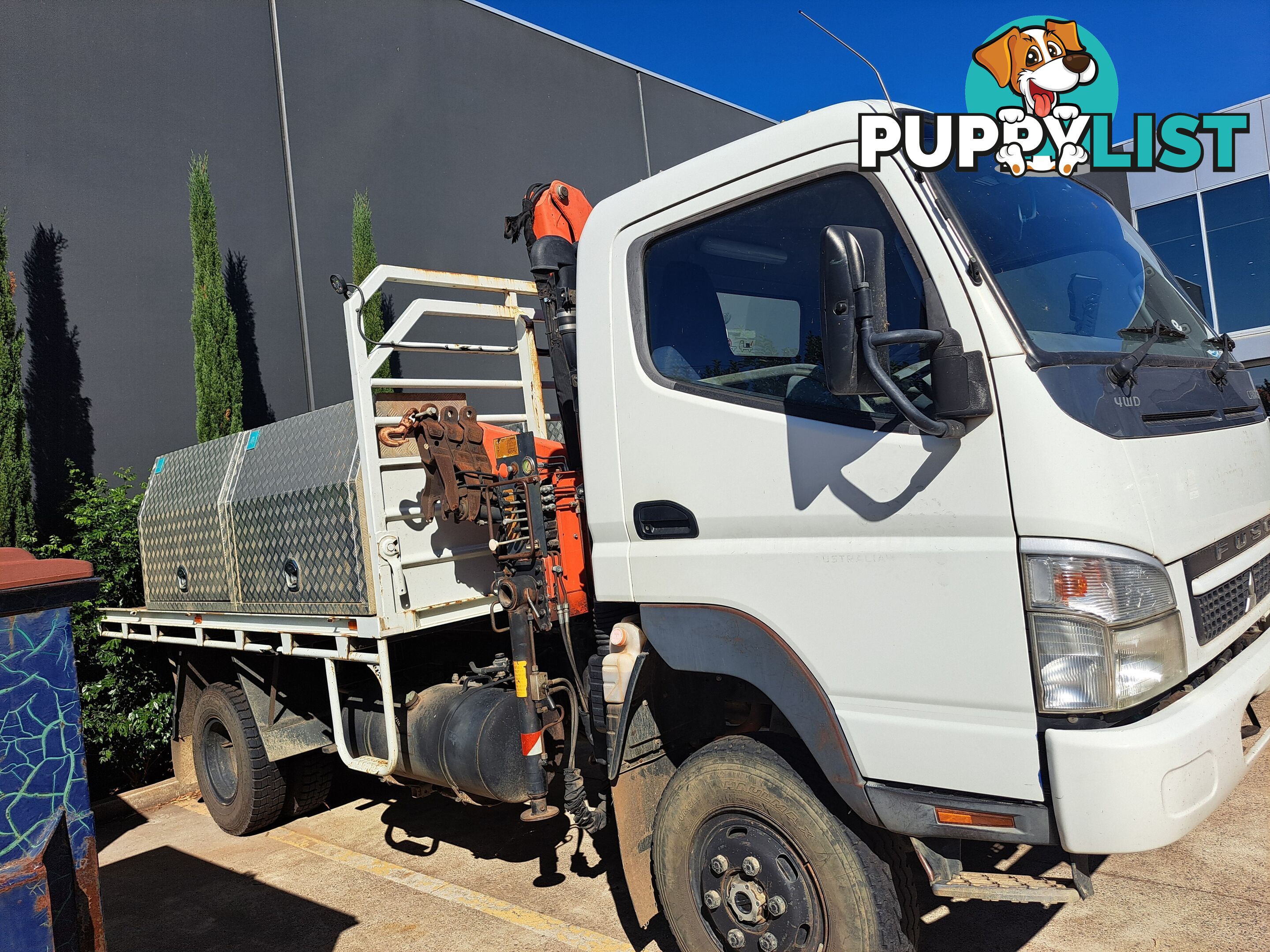 2009 Mitsubishi Fuso Canter 3.0 Crane Truck