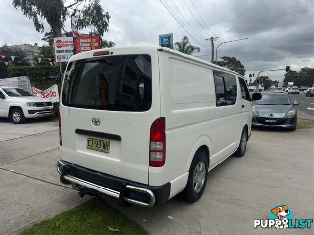 2005 TOYOTA HIACE LWB  VAN