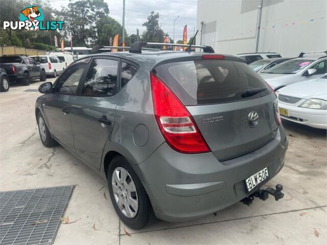 2009 HYUNDAI I30 SX FDMY09 5D HATCHBACK